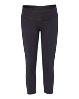 Badger 4617 Women's Capri Leggings #color_Black