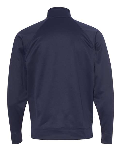 Jerzees PF95MR Adult 6 oz. DRI-POWER SPORT Quarter-Zip Cadet Collar Sweatshirt #color_J NAVY