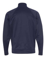 Jerzees PF95MR Adult 6 oz. DRI-POWER SPORT Quarter-Zip Cadet Collar Sweatshirt #color_J NAVY
