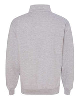 Bayside BA920 Unisex 9.5 oz., 80/20 Quarter-Zip Pullover Sweatshirt #color_DARK ASH