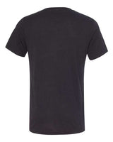 Bella + Canvas 3415C Unisex Triblend V-Neck T-Shirt #color_SLD BLK TRBLND