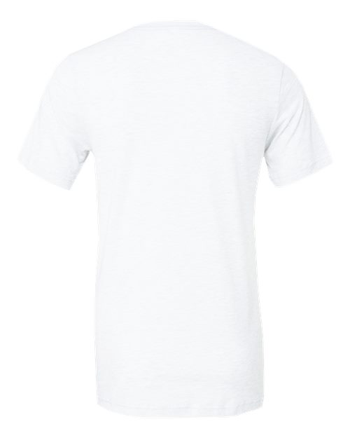 Bella + Canvas 3413C Unisex Triblend T-Shirt #color_SOLID WHT TRBLND