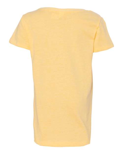 Next Level 3712 Youth Princess CVC T-Shirt #color_BANANA CREAM
