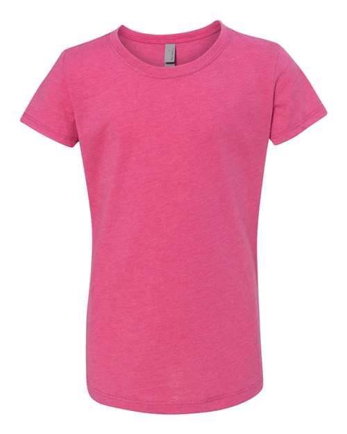 Next Level 3712 Youth Princess CVC T-Shirt #color_RASPBERRY
