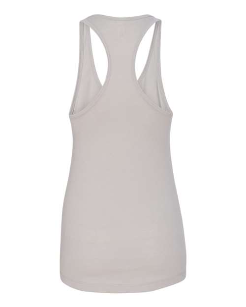 Next Level N1533 Ladies' Ideal Racerback Tank #color_SILVER