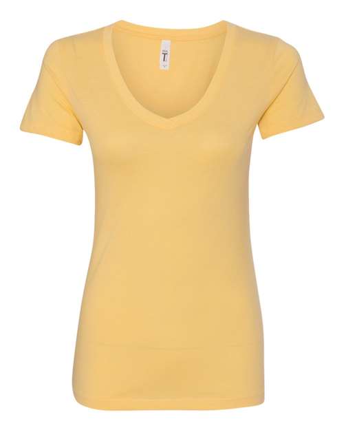 Next Level N1540 Ladies' Ideal V #color_BANANA CREAM