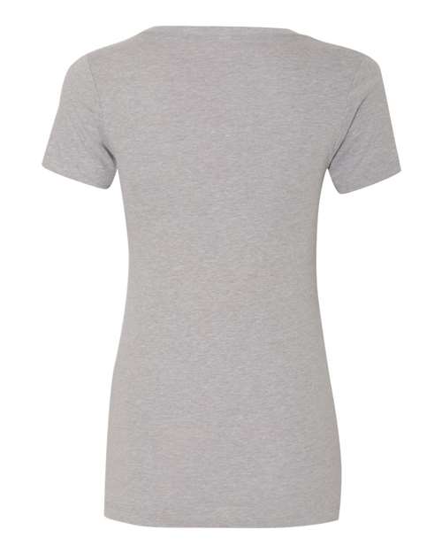 Next Level N1540 Ladies' Ideal V #color_HEATHER GRAY