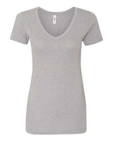 Next Level N1540 Ladies' Ideal V #color_HEATHER GRAY