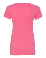 Next Level N1540 Ladies' Ideal V #color_HOT PINK