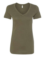 Next Level N1540 Ladies' Ideal V #color_MILITARY GREEN