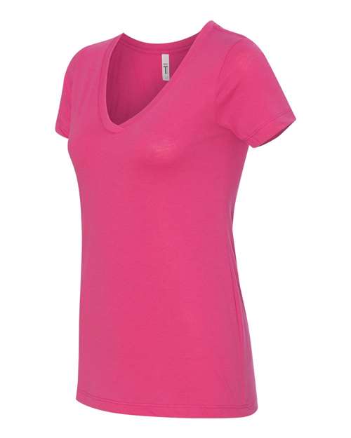 Next Level N1540 Ladies' Ideal V #color_RASPBERRY