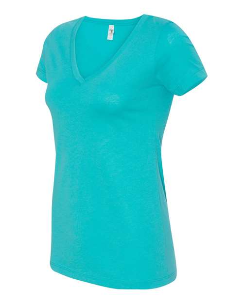 Next Level N1540 Ladies' Ideal V #color_TAHITI BLUE
