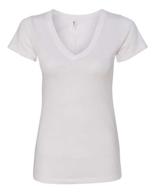 Next Level N1540 Ladies' Ideal V #color_WHITE