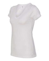 Next Level N1540 Ladies' Ideal V #color_WHITE