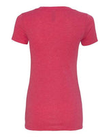 Next Level 6740 Ladies' Triblend Deep V #color_VINTAGE SH PINK