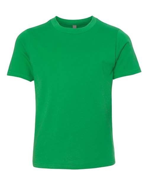 Next Level 3310 Youth Boys Cotton Crew #color_KELLY GREEN