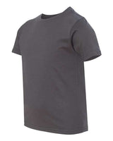 Next Level 3310 Youth Boys Cotton Crew #color_HEAVY METAL