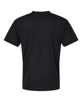 Sublivie S1902 Men's Blackout Sublimation T-Shirt #color_WHITE/ BLACK