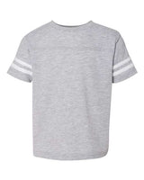 Rabbit Skins 3037 Toddler Football T-Shirt #color_VN HTHR/ BLD WHT