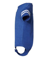 Rabbit Skins 4437 Infant Football Bodysuit #color_VN ROYAL/ BD WHT