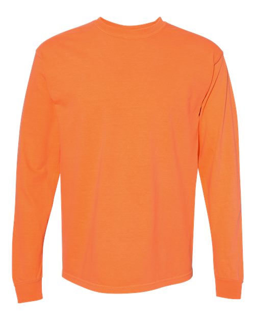 Comfort Colors C6014 Adult Heavyweight Long-Sleeve T-Shirt #color_BURNT ORANGE