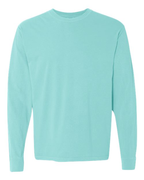 Comfort Colors C6014 Adult Heavyweight Long-Sleeve T-Shirt #color_CHALKY MINT