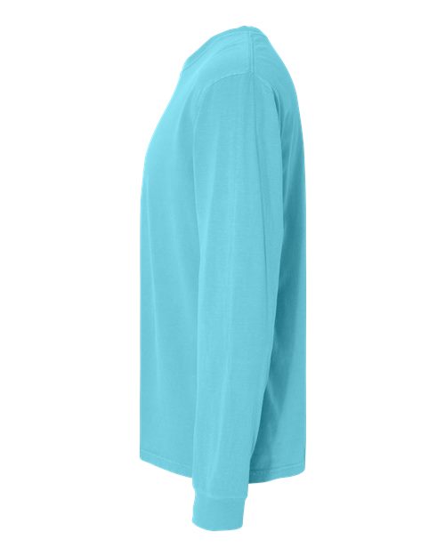 Comfort Colors C6014 Adult Heavyweight Long-Sleeve T-Shirt #color_LAGOON BLUE