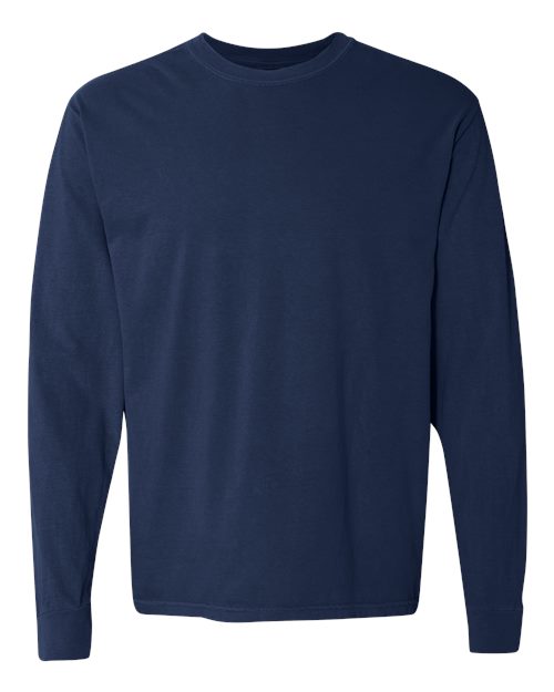 Comfort Colors C6014 Adult Heavyweight Long-Sleeve T-Shirt #color_TRUE NAVY
