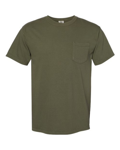 Comfort Colors 6030CC Adult Heavyweight Pocket T-Shirt #color_SAGE