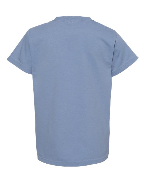 Comfort Colors C9018 Youth Midweight T-Shirt #color_WASHED DENIM