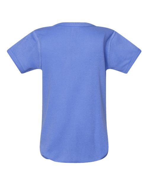 Rabbit Skins 4400 Infant Baby Rib Bodysuit #color_CAROLINA BLUE