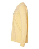 Comfort Colors C4410 Adult Heavyweight RSLong-Sleeve Pocket T-Shirt #color_BUTTER