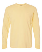 Comfort Colors C4410 Adult Heavyweight RSLong-Sleeve Pocket T-Shirt #color_BUTTER