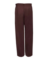 Badger 1478 Performance Fleece Open-Bottom Sweatpants #color_Maroon