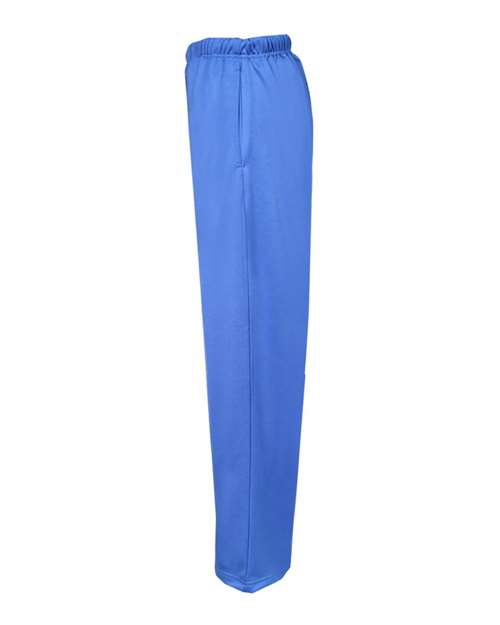 Badger 1478 Performance Fleece Open-Bottom Sweatpants #color_Royal