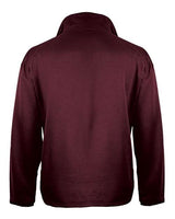 Badger 1480 Performance Fleece Quarter-Zip Pullover #color_Maroon