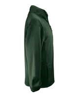 Badger 1480 Performance Fleece Quarter-Zip Pullover #color_Forest