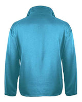 Badger 1480 Performance Fleece Quarter-Zip Pullover #color_Columbia Blue