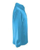 Badger 1480 Performance Fleece Quarter-Zip Pullover #color_Columbia Blue