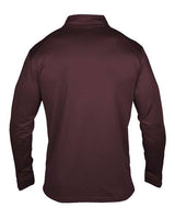 Badger 4280 Lightweight Quarter-Zip Pullover #color_Maroon