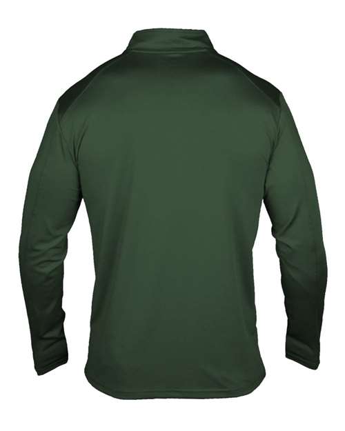 Badger 4280 Lightweight Quarter-Zip Pullover #color_Forest