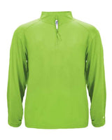 Badger 4280 Lightweight Quarter-Zip Pullover #color_Lime