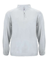 Badger 4280 Lightweight Quarter-Zip Pullover #color_Silver