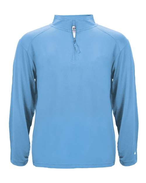 Badger 4280 Lightweight Quarter-Zip Pullover #color_Columbia Blue