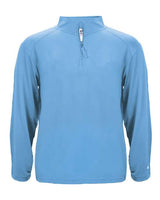 Badger 4280 Lightweight Quarter-Zip Pullover #color_Columbia Blue