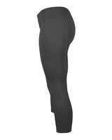 Badger 4617 Women's Capri Leggings #color_Graphite