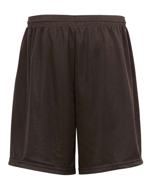 ""Badger 2207 Youth Pro Mesh 6" Shorts" #color_Brown"