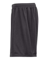 ""Badger 2207 Youth Pro Mesh 6" Shorts" #color_Graphite"