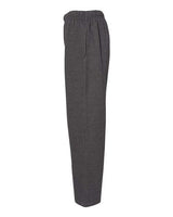 C2 Sport 5577 Open-Bottom Sweatpants #color_Charcoal