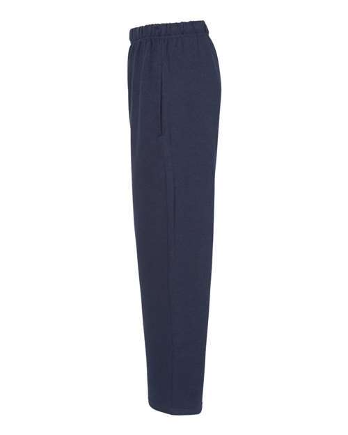 C2 Sport 5577 Open-Bottom Sweatpants #color_Navy